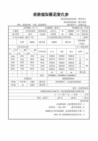 变压器可靠性实验厂家？变压器可行性报告？-图1