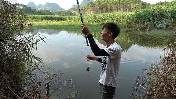 舞阳小明钓鱼怎么样，小明钓鱼视频 野钓！-图1