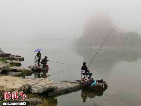 漓江雨中钓鱼怎么样，漓江雨后！-图1