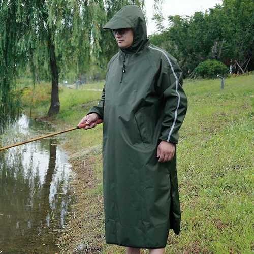 大号钓鱼雨衣怎么样，钓鱼用雨衣雨裤！-图1