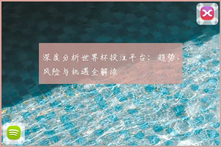 深度分析世界杯投注平台：趋势、风险与机遇全解读