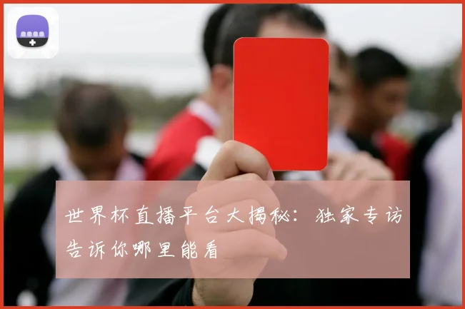 世界杯直播平台大揭秘：独家专访告诉你哪里能看